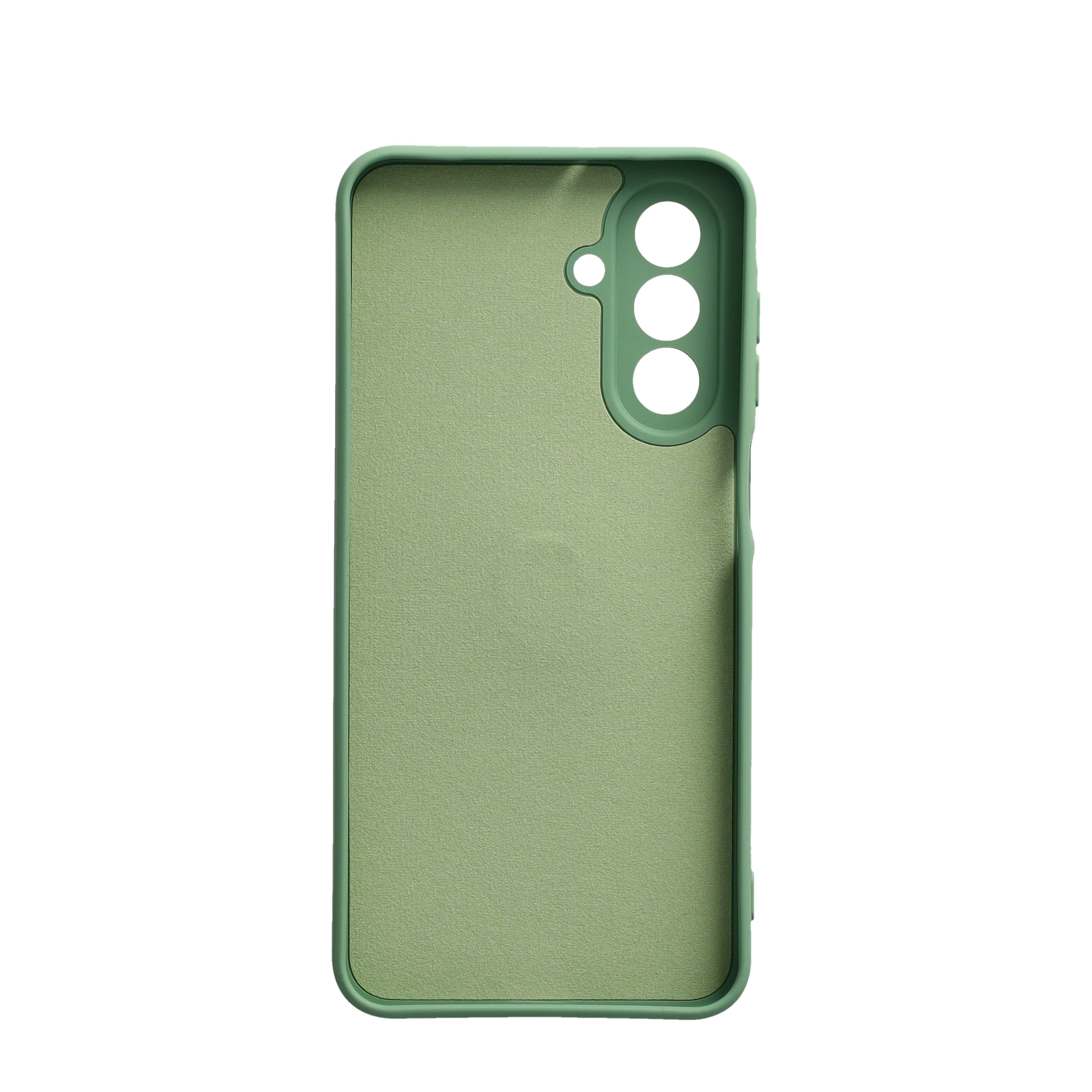 Samsung Galaxy A17 Silikon Case Hülle mit Kameraschutz   Kickstand Haltering - Grün