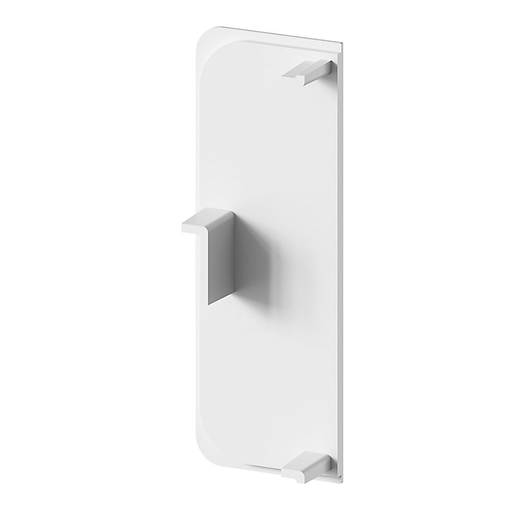 Lot de 2 embouts de rails pour tiroir blanc Caraway Innovo GoodHome