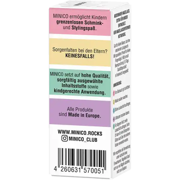 Peel-Off Nagellack 01 Glitzer