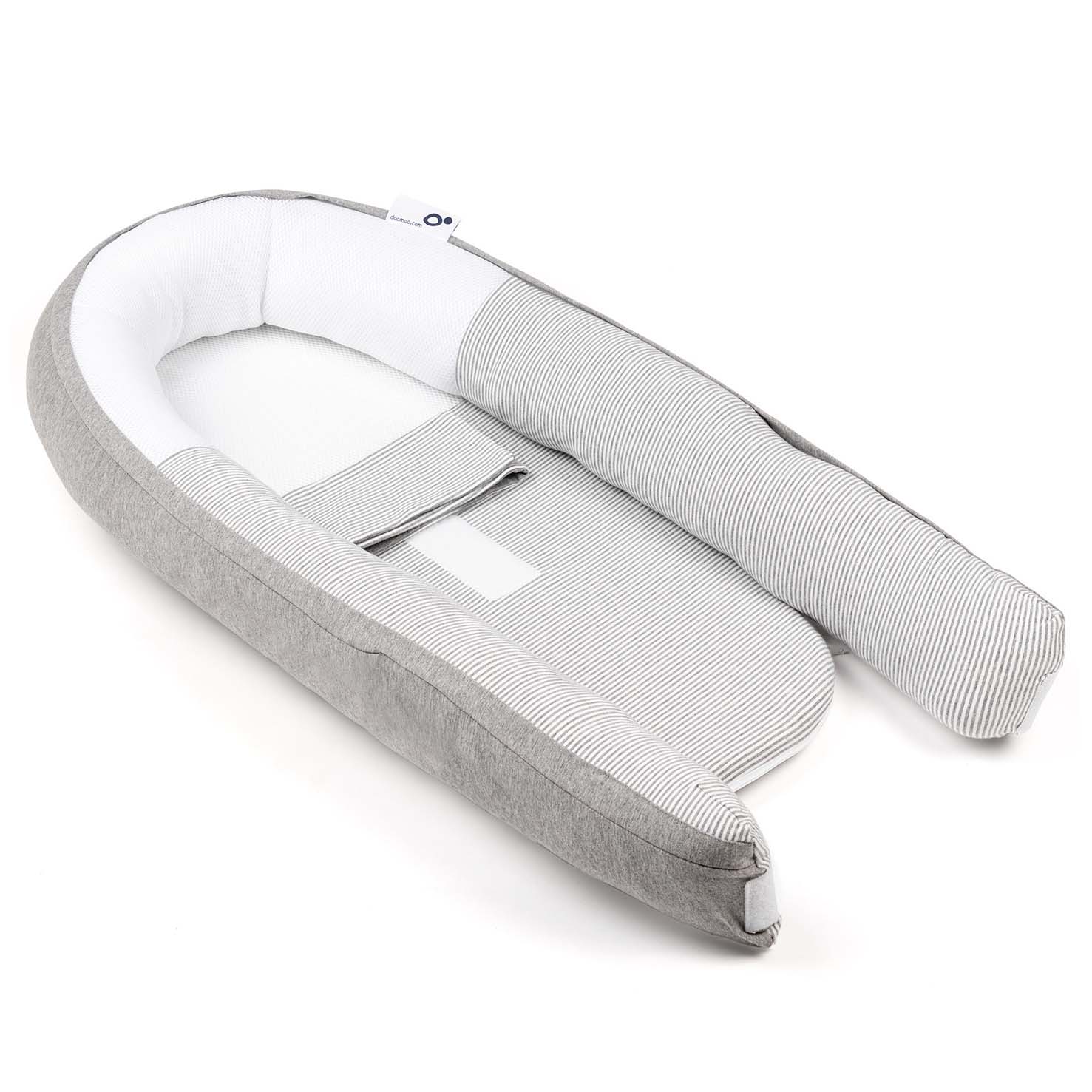 Doomoo cocoon babynestje grijs - babynestjes - Prénatal