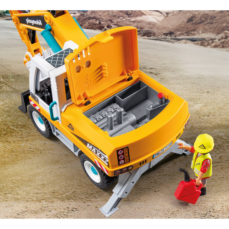 PLAYMOBIL Action Heroes grote graafmachine 71749