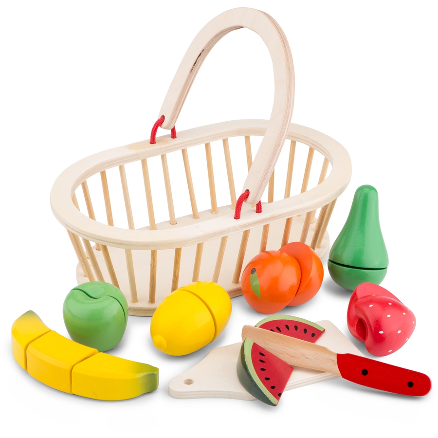 New Classic Toys Schneide-Set Obstkorb