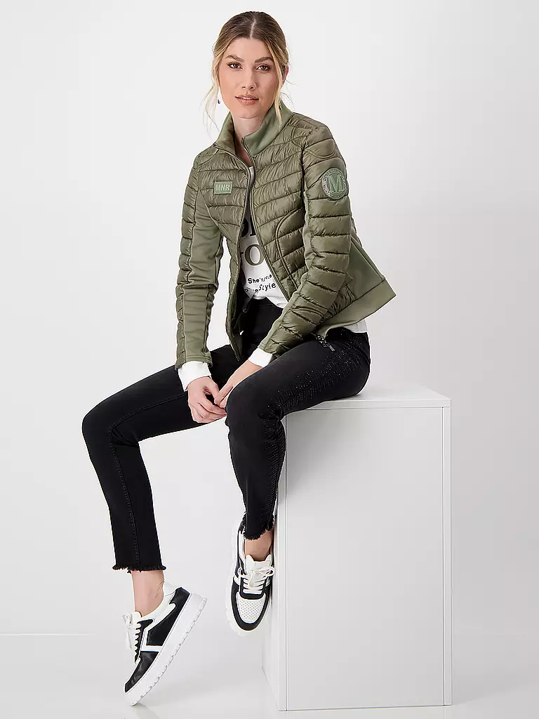 MONARI Steppjacke  olive