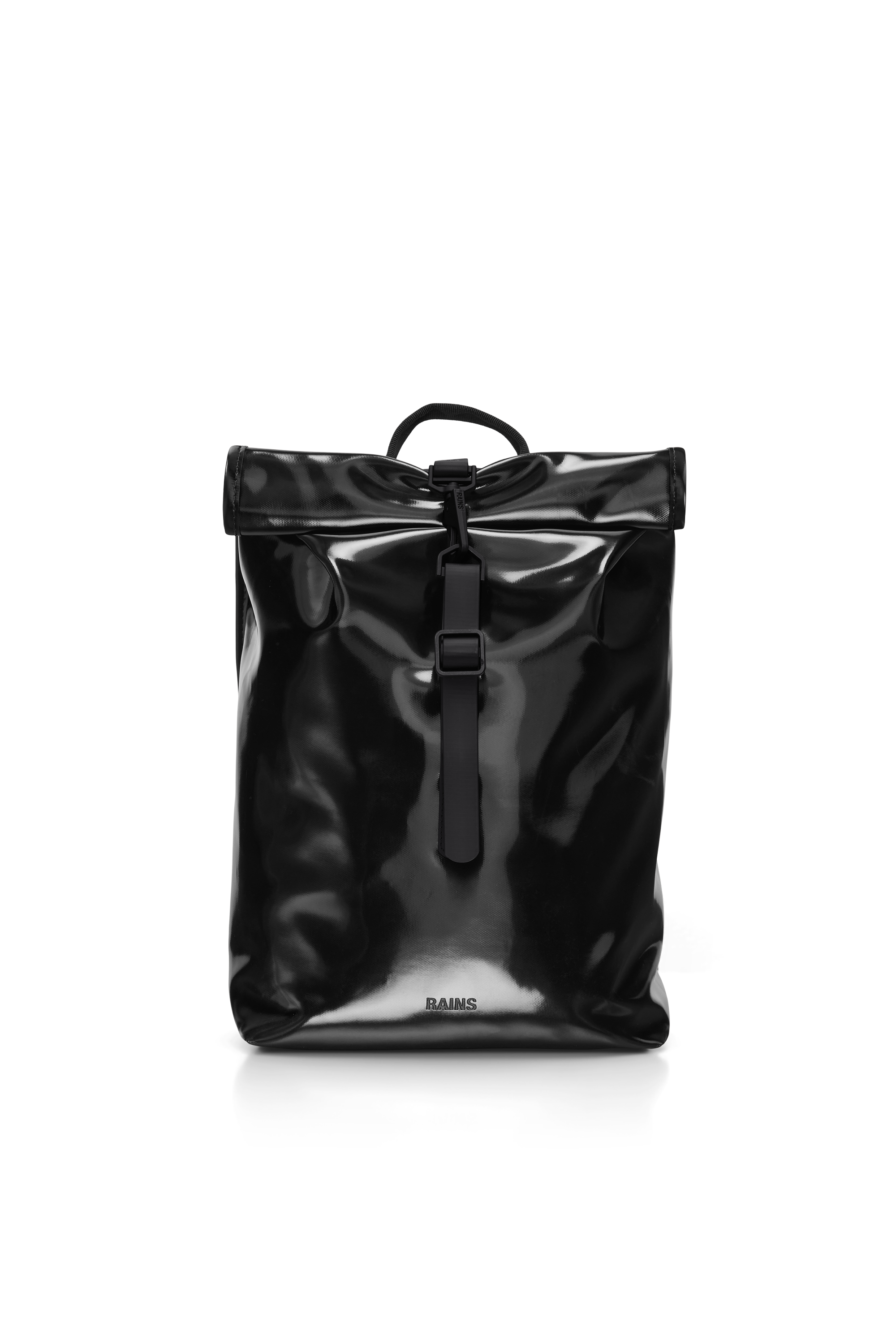 RAINS Sac à dos  Rolltop Rucksack Mini W3 Noir