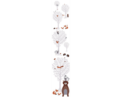 Vliesbehang 38134-1 Little Love bosdieren grijsbruin