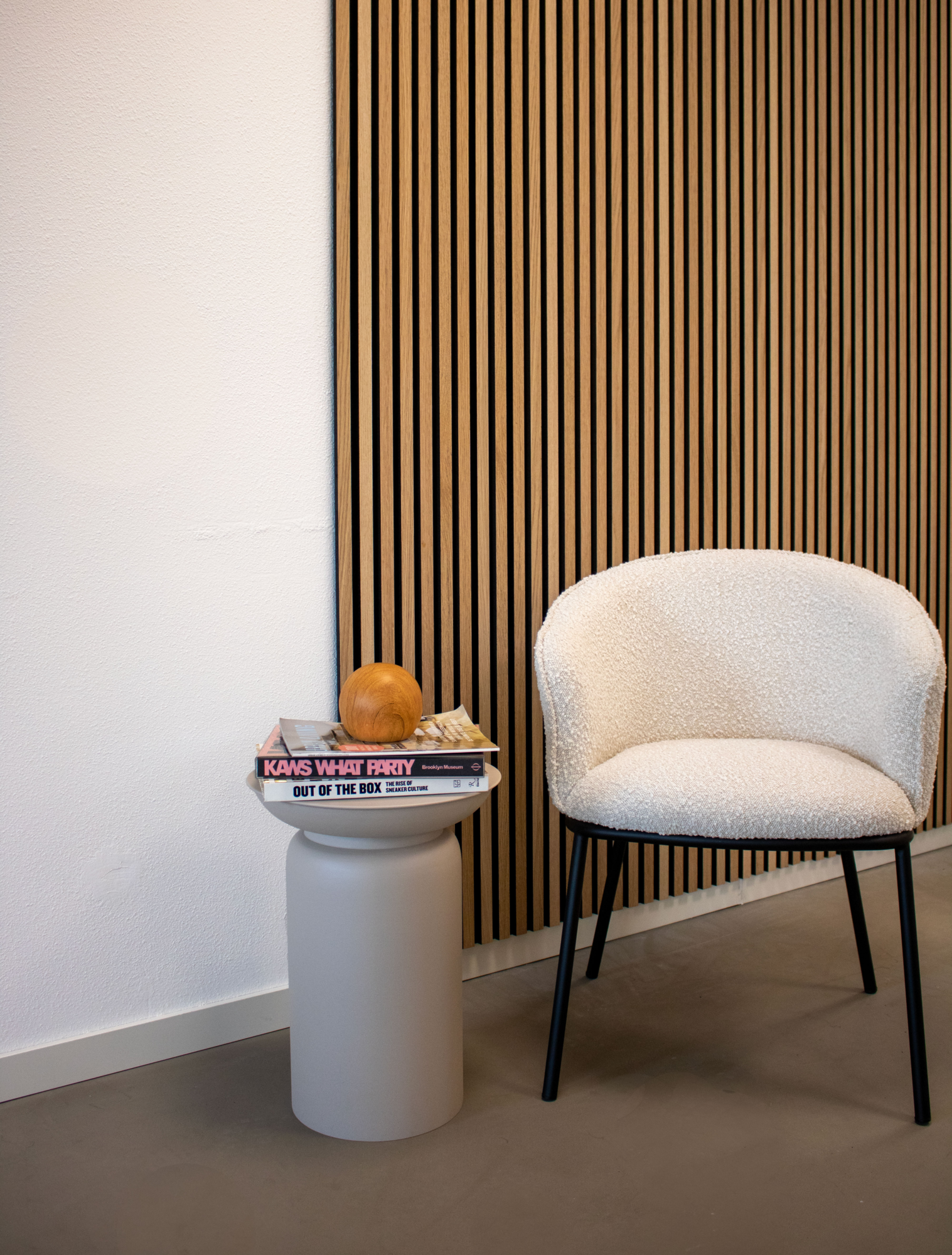 Kick bijzettafel Clay - Okergeel