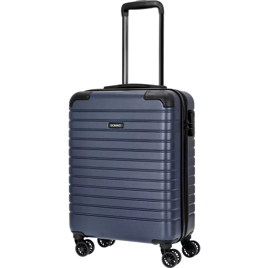 Somko Line - 4-Rollen Kabinentrolley S 55 cm navy