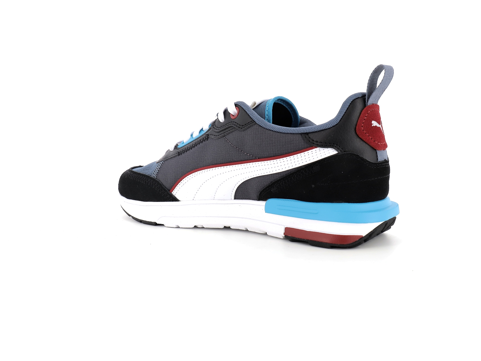 Puma-383462 Matières combinées Bleu
