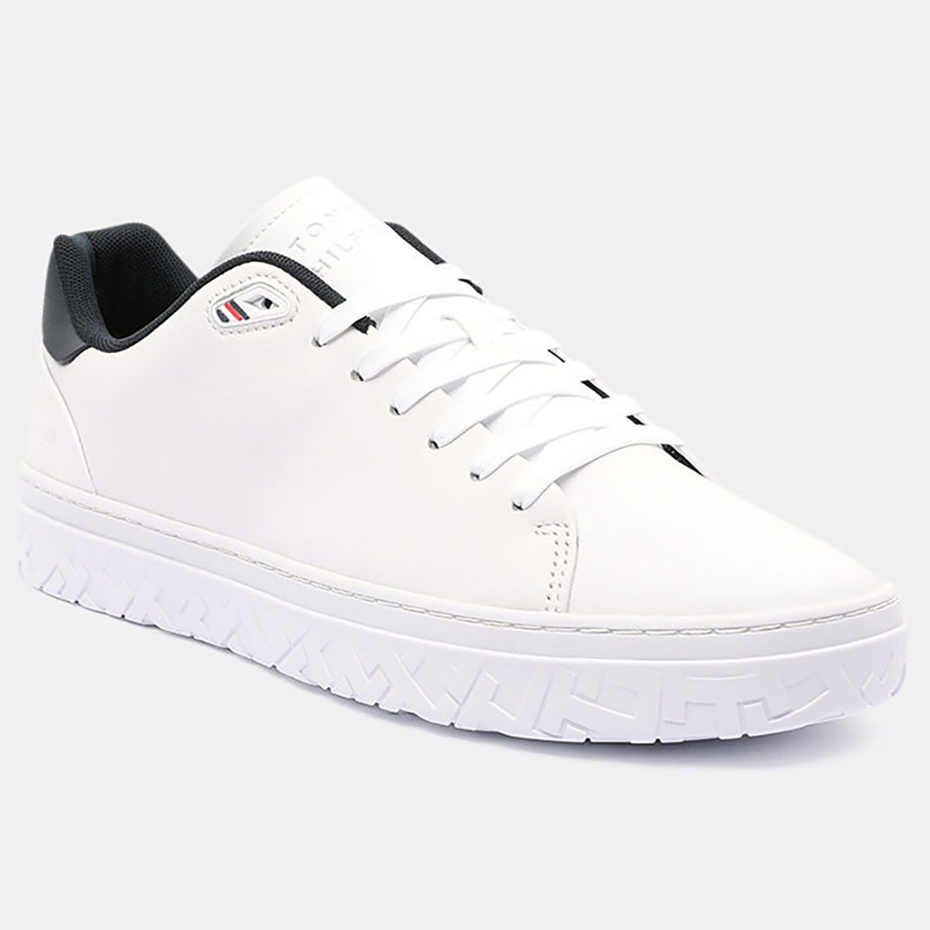 Tommy Hilfiger Baskets en Cuir Modern Court blanches