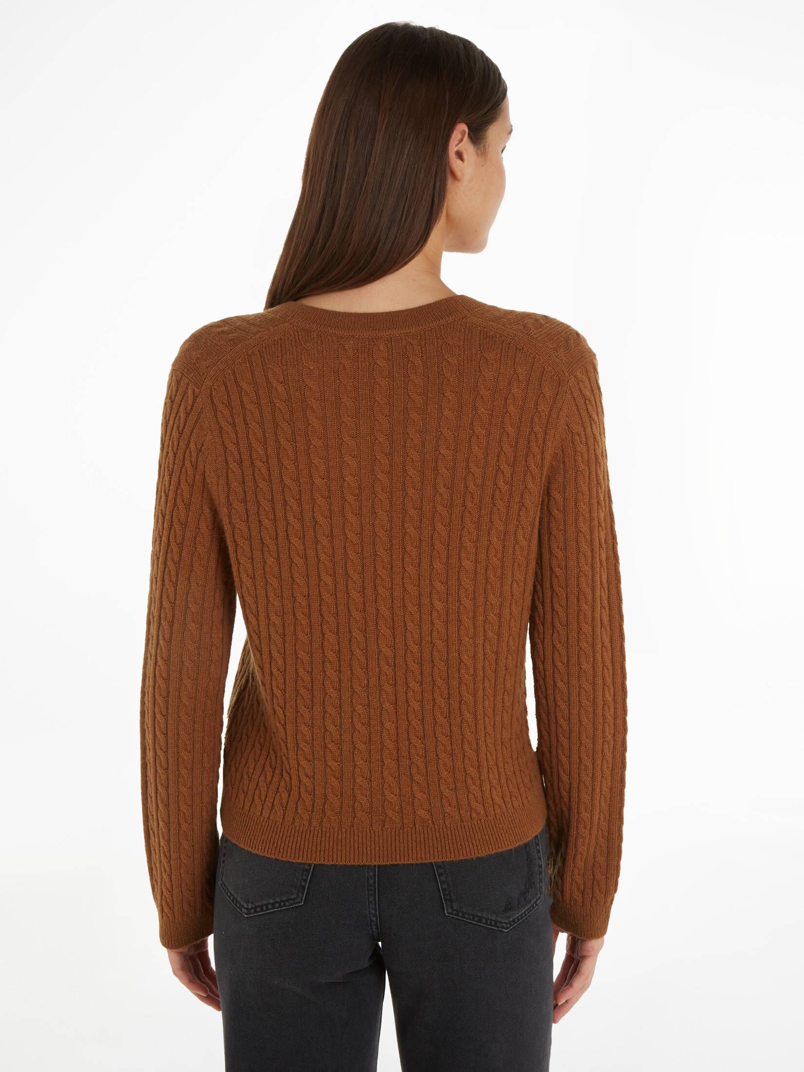 Tommy Hilfiger| Damen Strickpullover aus Wolle