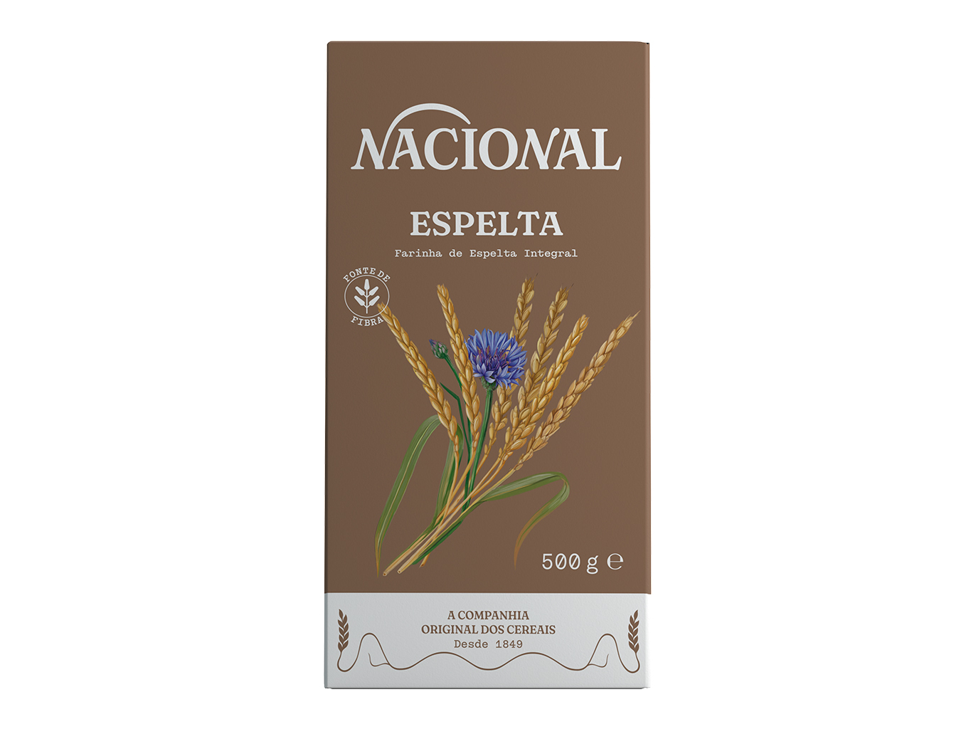 FARINHA DE ESPELTA NACIONAL INTEGRAL 500G