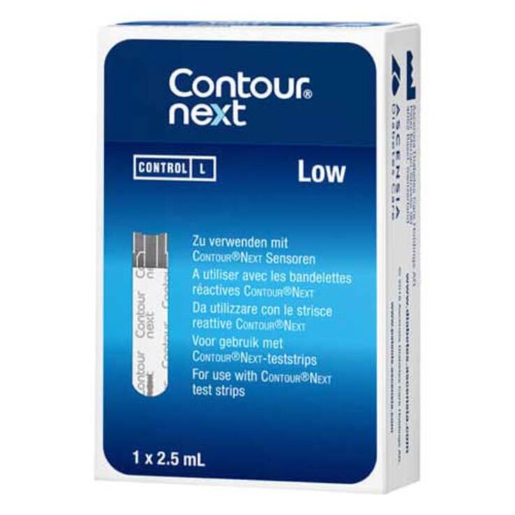Contour next Kontrolllösung niedrig, 1 St