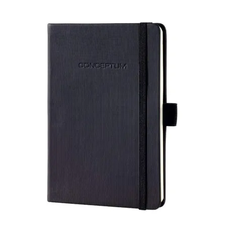 Sigel CO132 Notizbuch CONCEPTUM, schwarz, Hardcover, liniert, A6