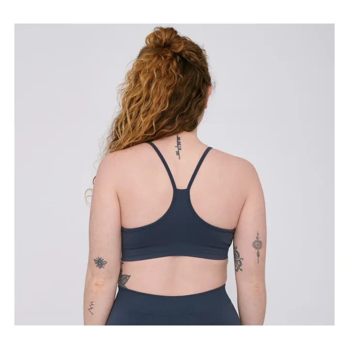 Organic Basics Brassière Active Sport | Bleu gris