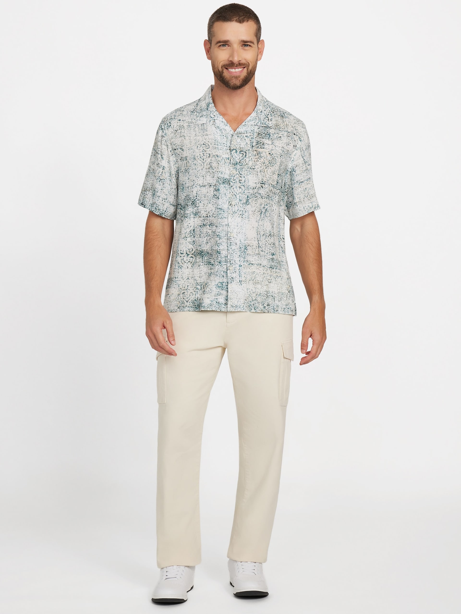 Camisa Eco Rayon Paisley