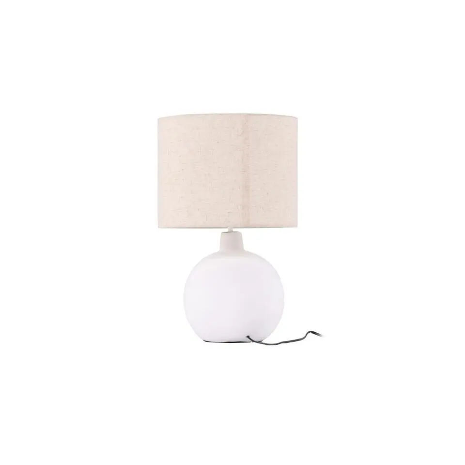 Svea - Sora ronde tafellamp - wit