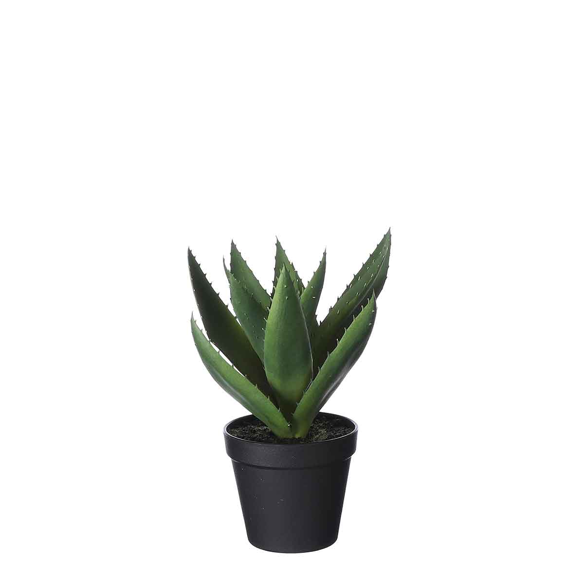 Mica decorations plante artificielle aloe - 24x24x27 cm - pe - vert
