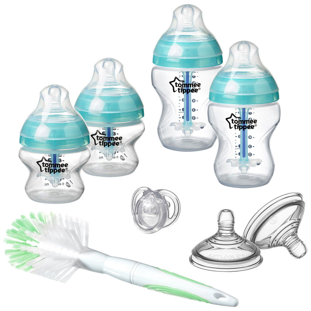 Tommee TippeeTommee Tippee   Babyflaschen Starterset Advanced Anti Kolik türkis