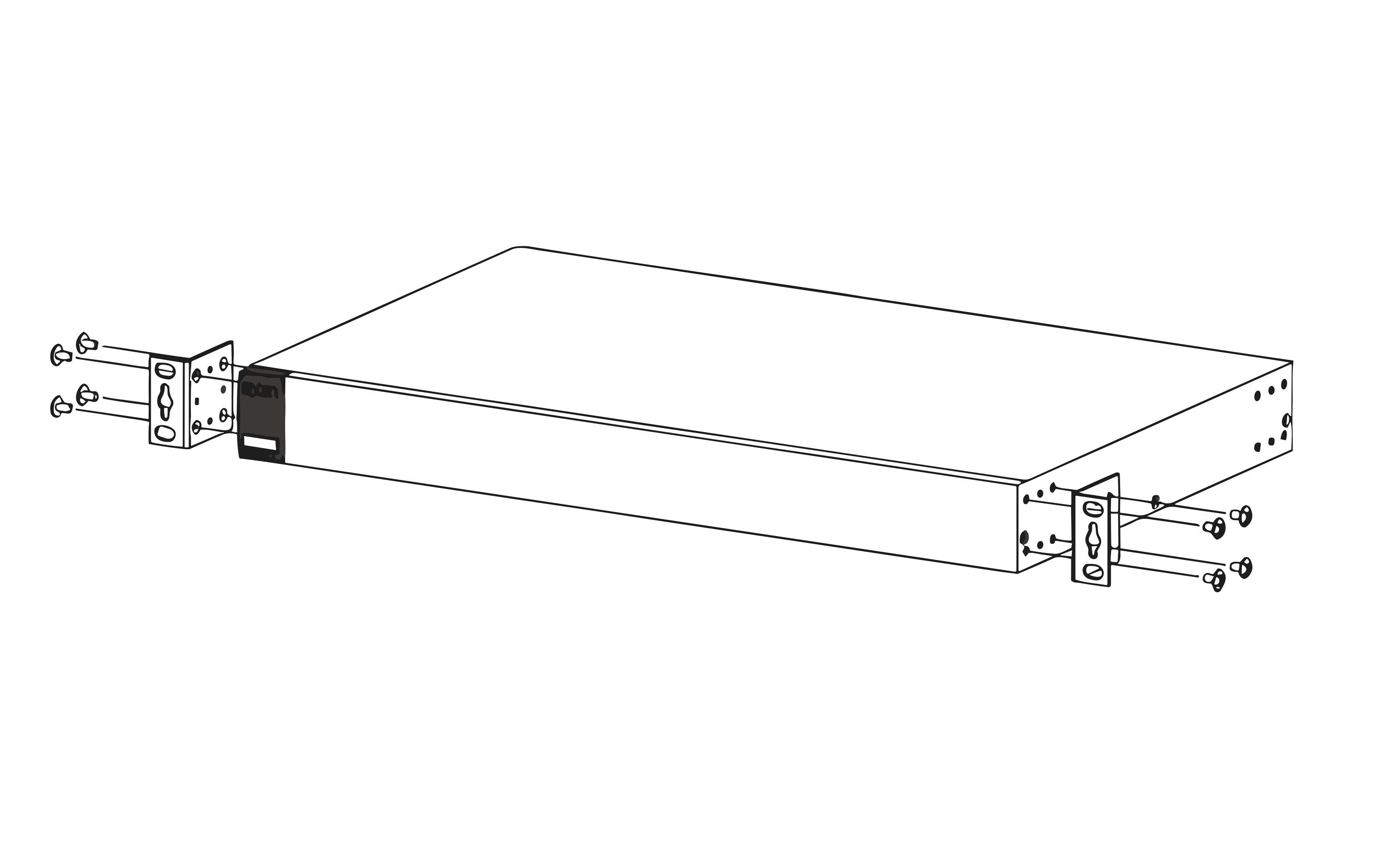 Rackmount Kit für GS1920-8HPv2Zyxel Rackmount-Kit 19
