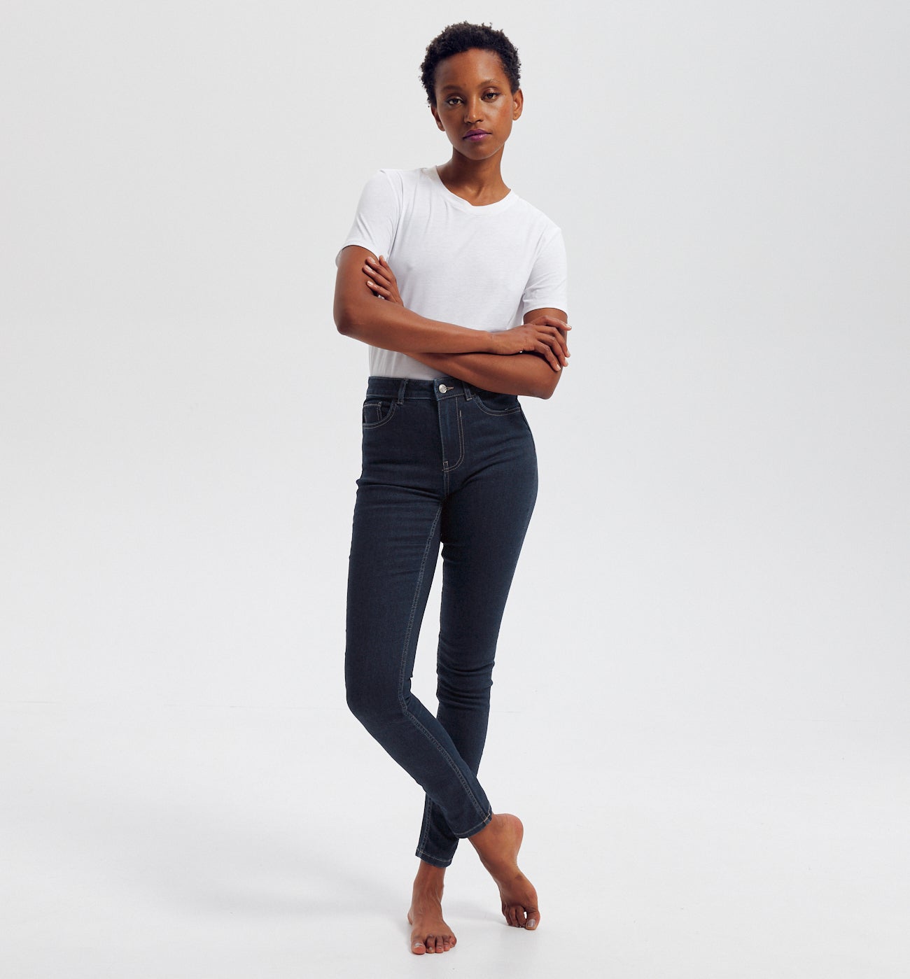 Jean skinny femme GASPARD - Jean rinse