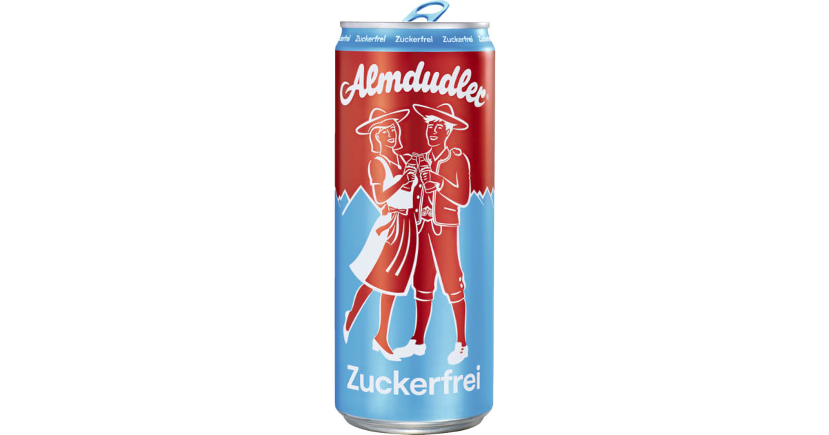 Almdudler Zuckerfrei 0,33 Liter Dose (Einweg)