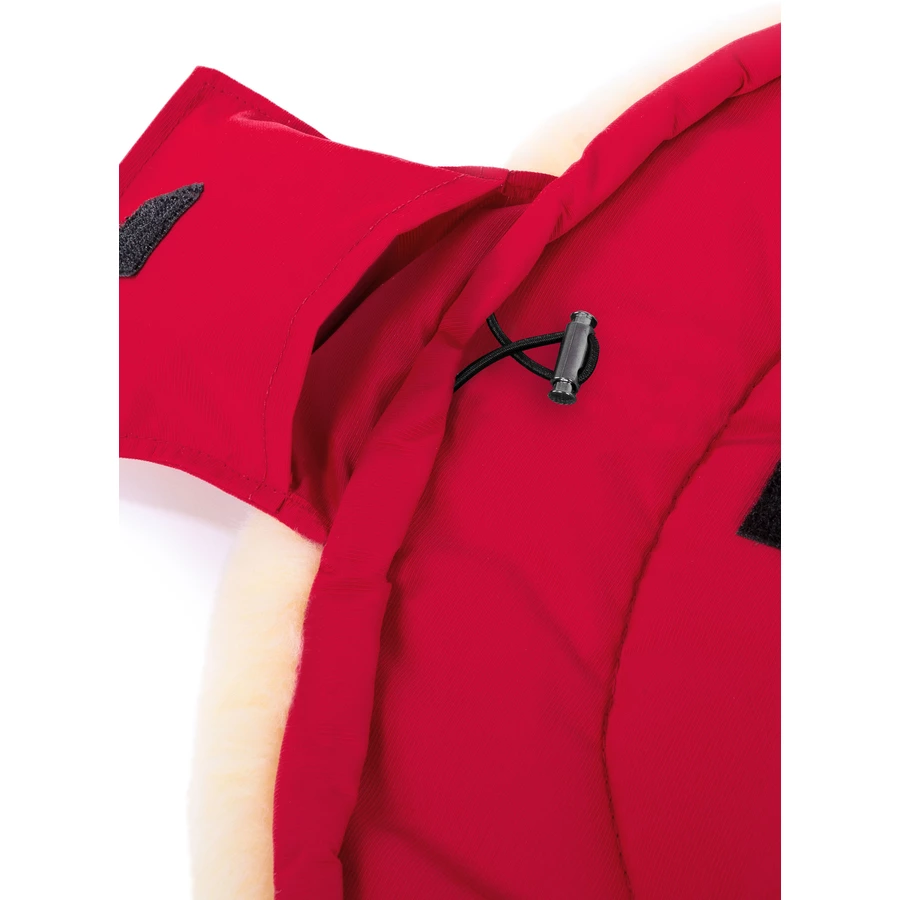 Werner Christ Baby Lammfellfußsack OSLO chili red