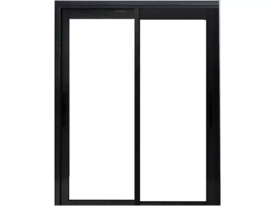 Fenetre Coulissante Alu Gris Ral 7016 2 Vantaux H125 X L120 Gd Menuiseries