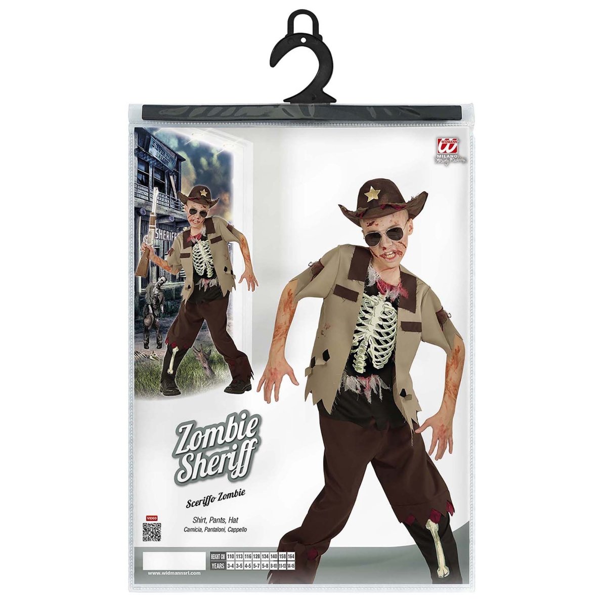 Halloween Kostuum Jongen Zombie Cowboy