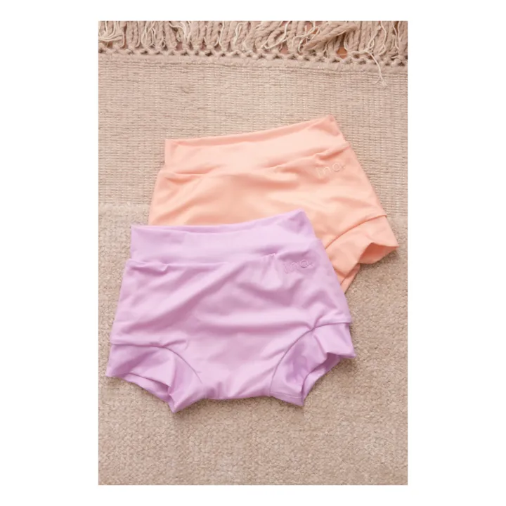Ina Swim Slip de Bain Matière Recyclée Lumi  | Abricot
