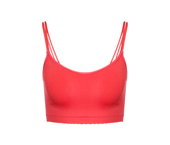 Seamless-Bustier mit Spitze