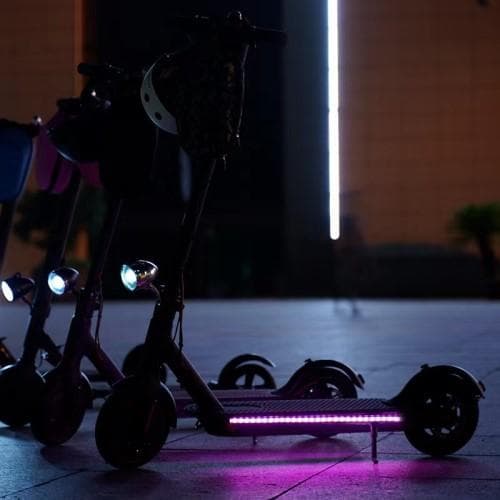Xiaomi M365 Scooter høyt lyst LED-stripelys Batteridrevet fargerikt lystau
