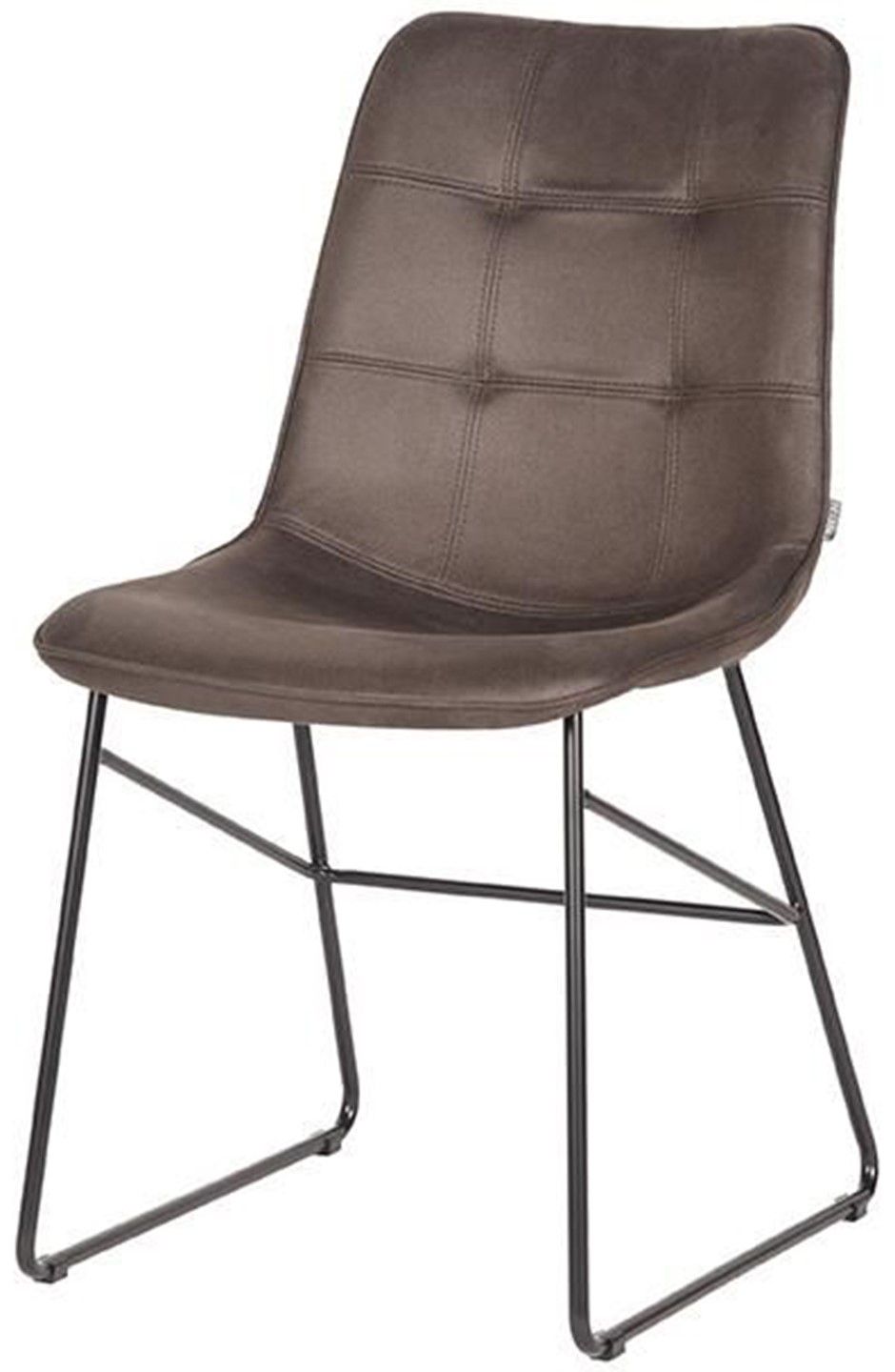 Eetkamerstoel Antraciet UK-30.273 Slim B49 x D60 x H87 cm