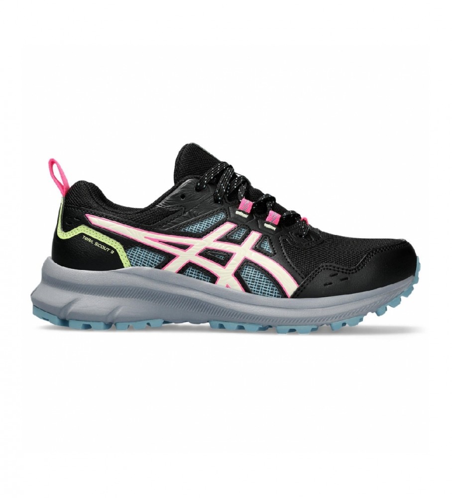Tênis de corrida Asics Scout 3 Trail, preto