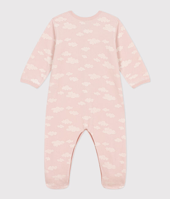 Pyjama bébé nuages en velours