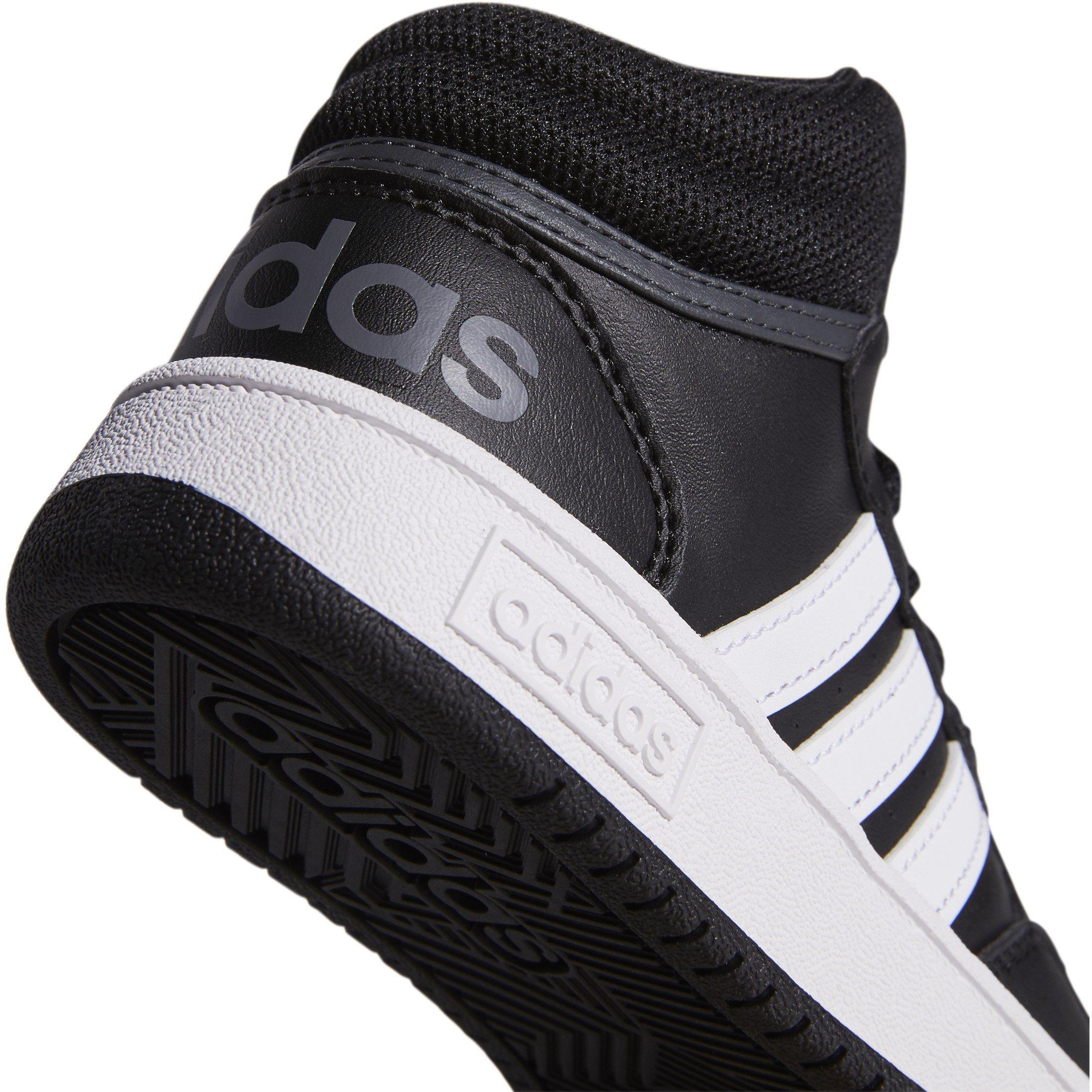 adidas Hoops Mid High Tops Junior Boys