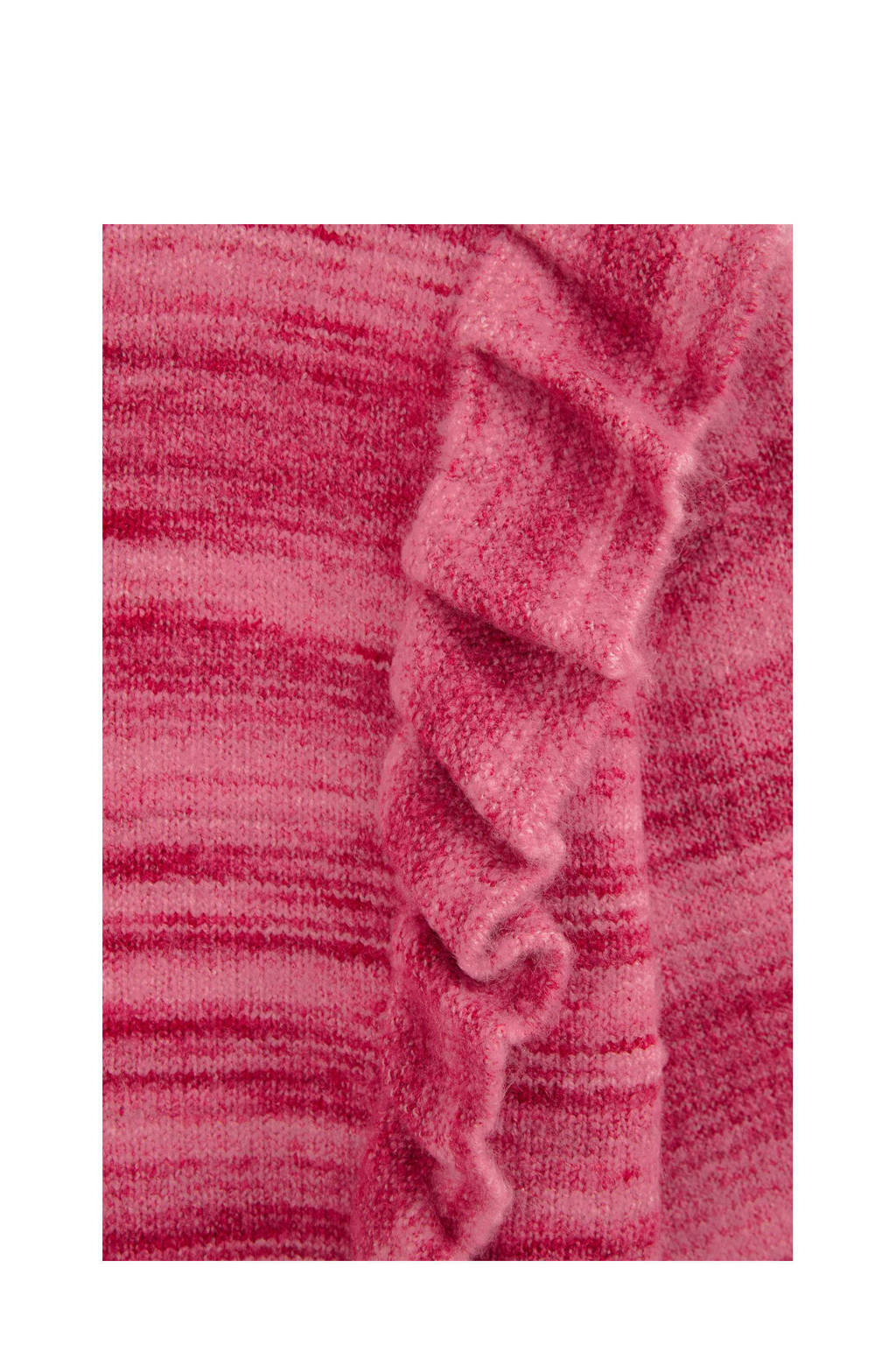 WE Fashion gebreide trui roze