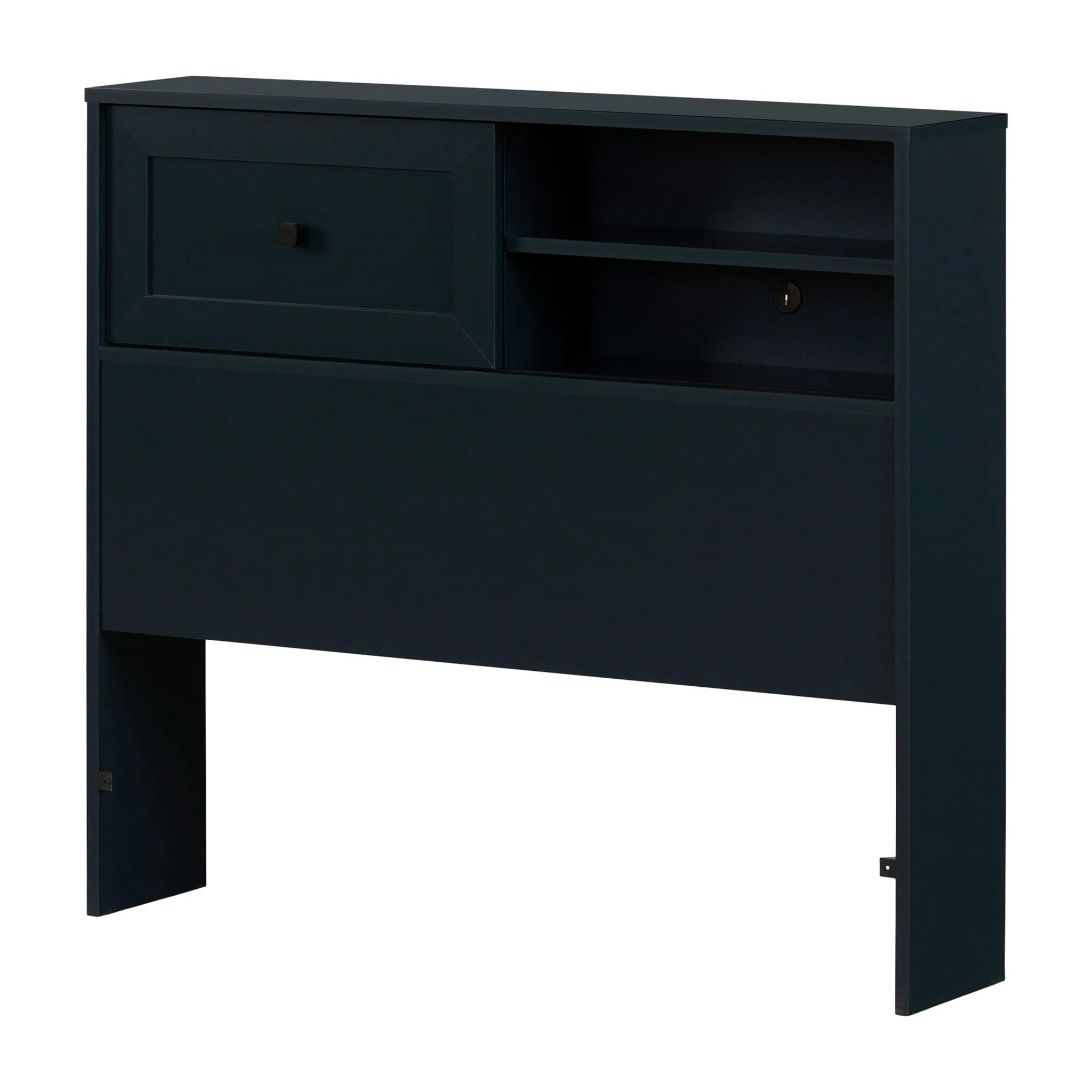 South Shore Tête de Lit Simple - Hazen Bleu Marin
