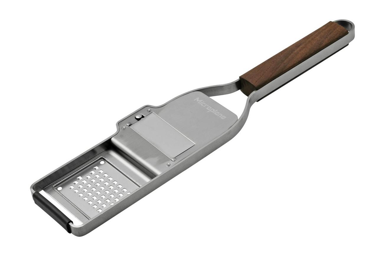 Microplane Master Truffel Tool 2 in 1, 43313 Slicer and Grater, rasp