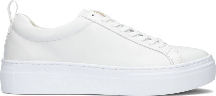Vagabond Shoemakers Zoe Platform Lage sneakers Leren Sneaker Dames Wit