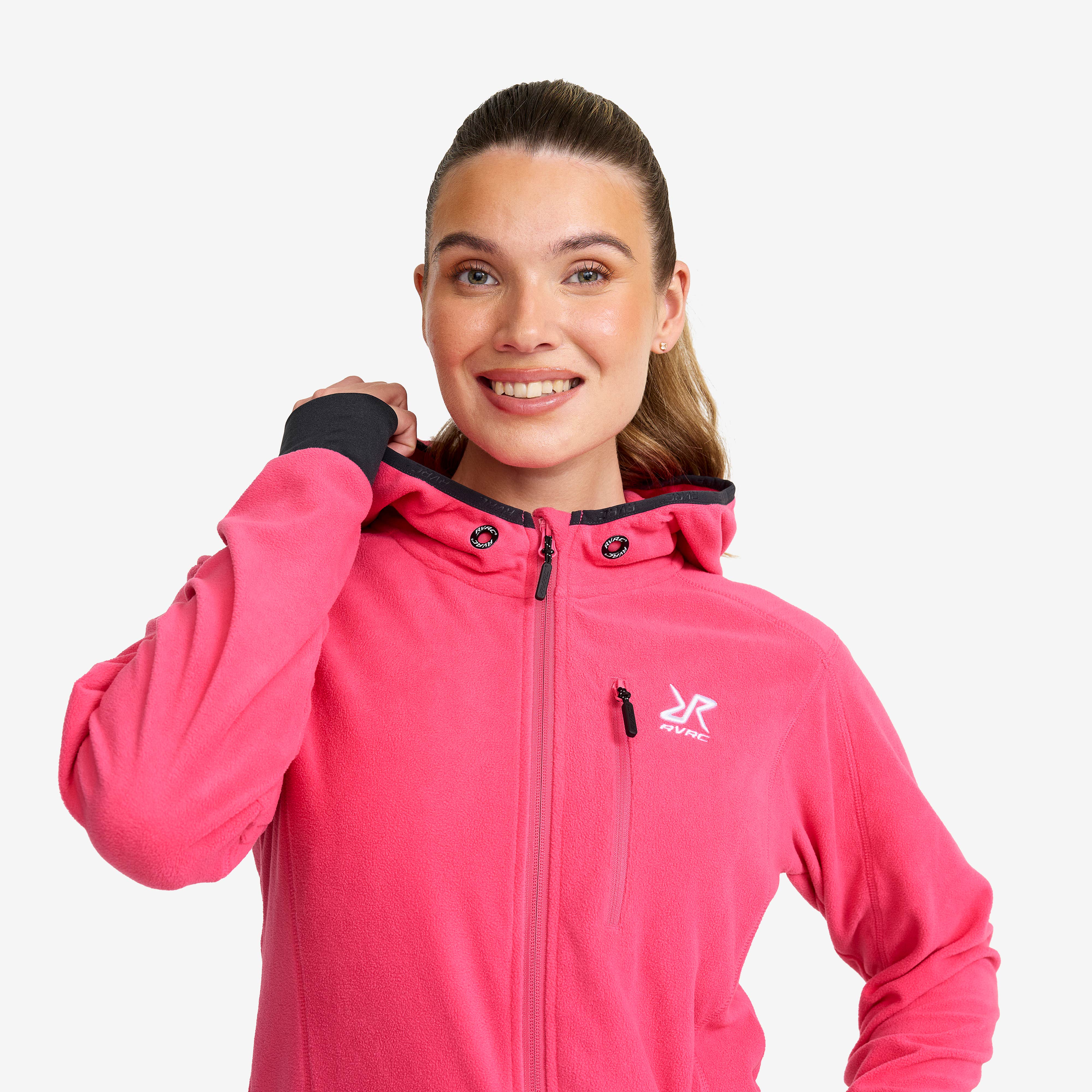 Trekker Hoodie Dame Fandango Pink