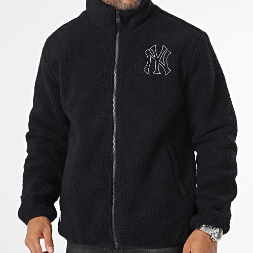 Sweat Zippé MLB Sherpa Neyyan 60427127 Noir