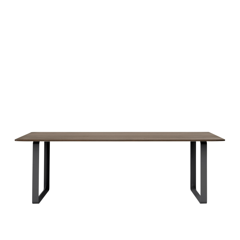 Muuto 70/70 tafel 225x90 smoked oak zwart