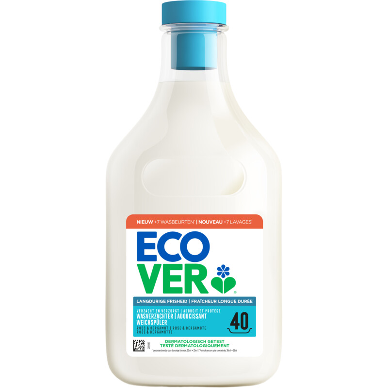 Ecover Wasverzachter rose