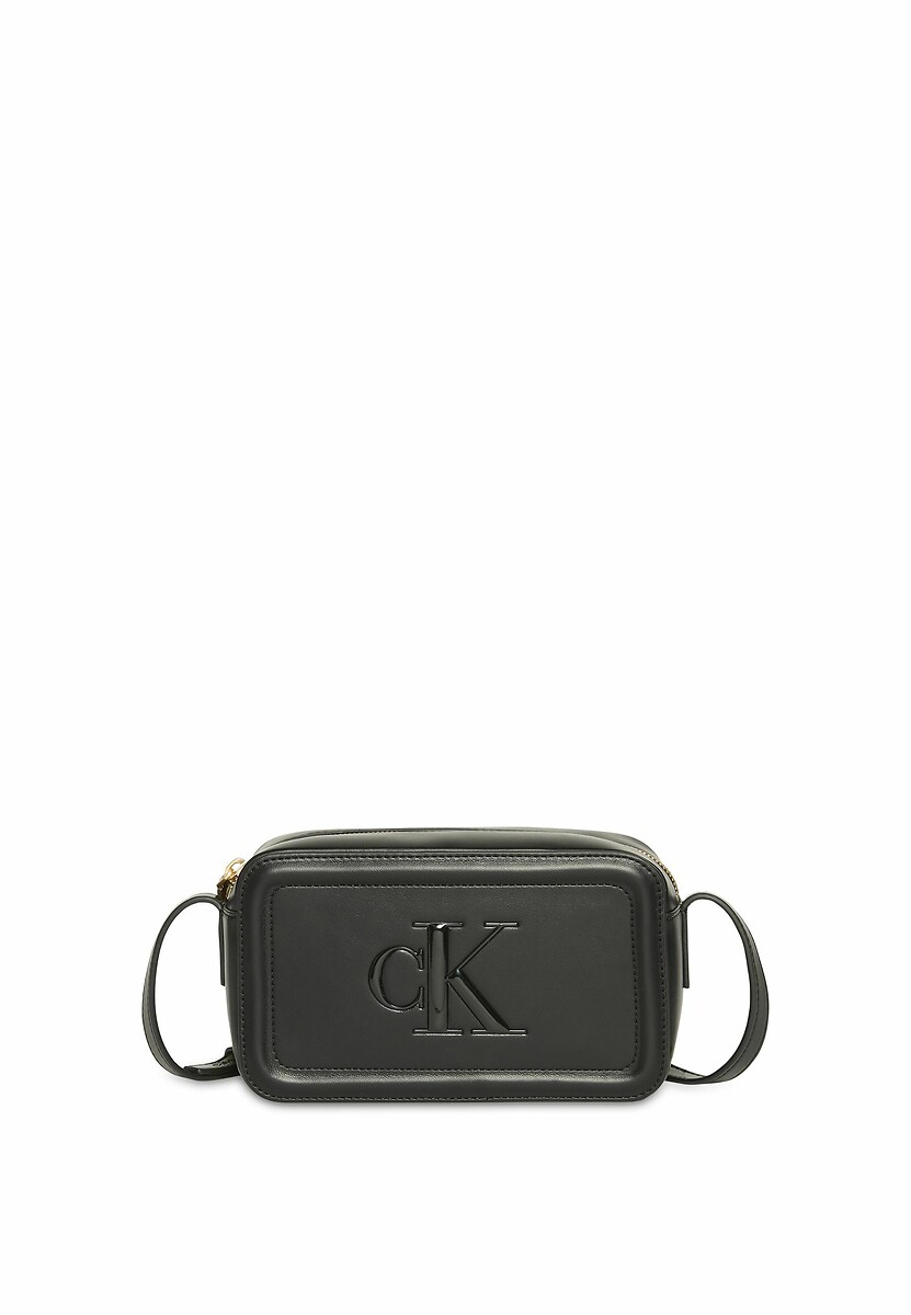 CALVIN KLEIN<br>Bolsa para câmera com logotipo CK em relevo