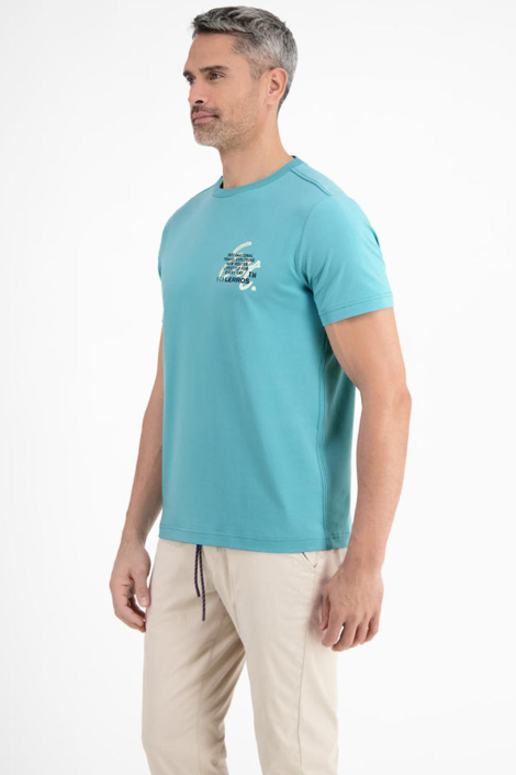 Lerros groene heren t-shirt