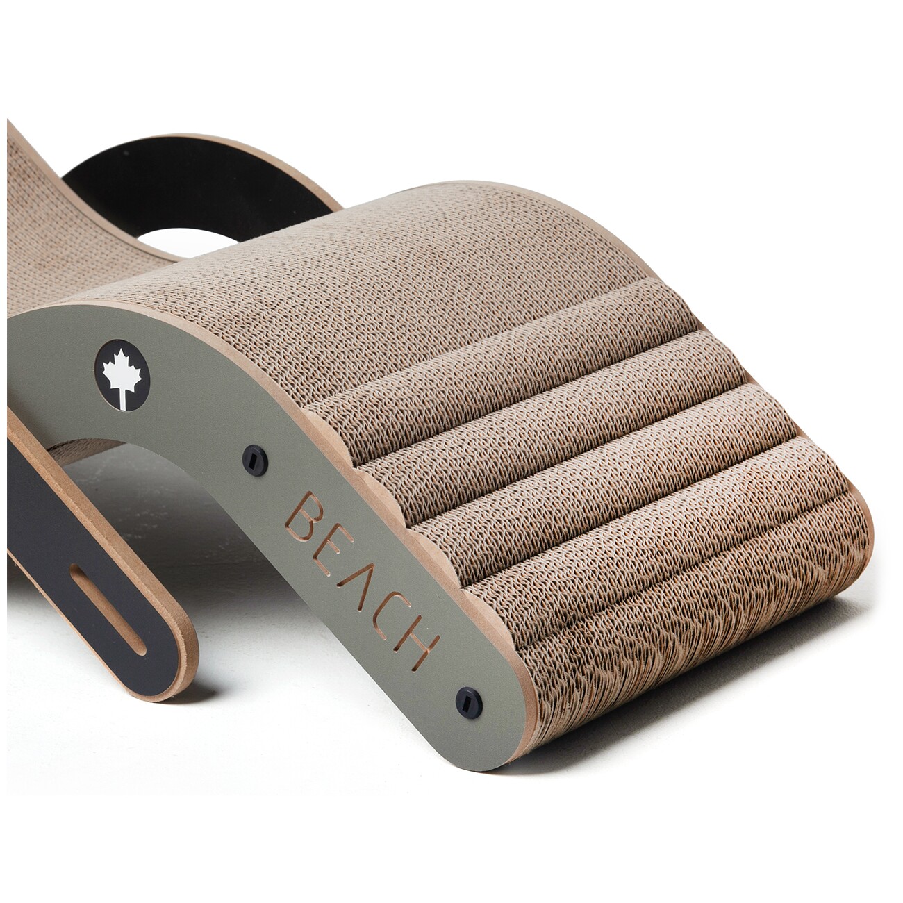 Canadian Cat Company Design-Kratzmöbel Beach Chair grau