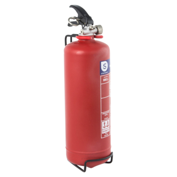 Smartwares Brandblusser BB2 Poeder 2 kg Brandklasse ABC Inclusief Ophangbeugel