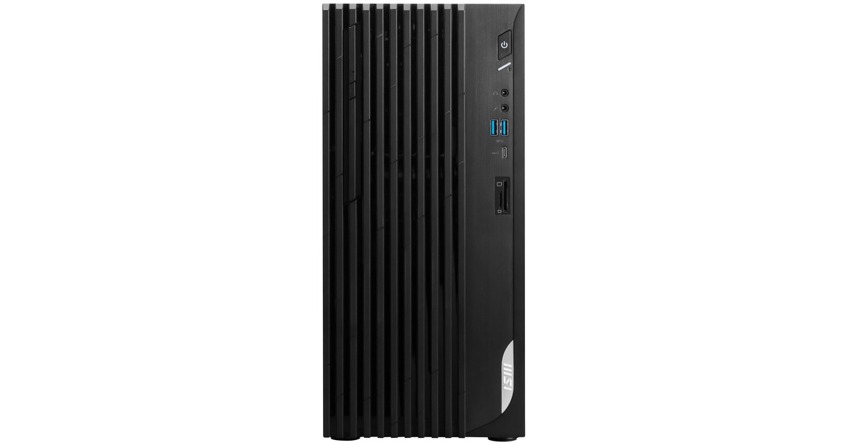 MSIPro DP180 14A-825EU pc-systeem  (Zwart | Core i5-14400 | UHD Graphics 730 | 8 GB | 512 GB SSD)