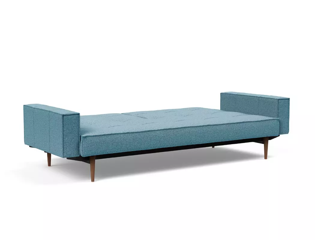 Schlafsofa mit Armlehnen Splitback Styletto dunkel