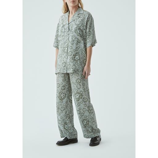 Modström Leo Print Skjorte, Sage Rose, S